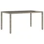 Set comedor de jardín 5 piezas con cojines ratán sintético gris von , Gartensets - Ref: Foro24-3276738, Preis: 596,35 €, Raba...