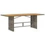 Set comedor jardín 9 pzas y cojines ratán sintético gris by , Garden sets - Ref: Foro24-3276854, Price: 1,00 €, Discount: %