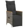 Set comedor jardín 9 pzas y cojines ratán sintético gris by , Garden sets - Ref: Foro24-3276854, Price: 1,00 €, Discount: %