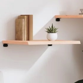 Estante de pared madera maciza roble sin tratar 60x60x(2-4) cm by , Shelves and shelves - Ref: Foro24-363534, Price: 61,13 €,...