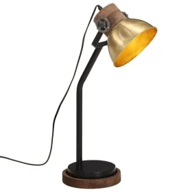 Lámpara de escritorio latón vintage 25 W E27 18x18x60 cm de , Lámparas - Ref: Foro24-371950, Precio: 68,44 €, Descuento: %