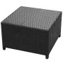 Set de sofás de jardín 8 piezas y cojines ratán sintético negro by , Garden sets - Ref: Foro24-42995, Price: 741,43 €, Discou...