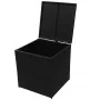 Set de sofás de jardín 8 piezas y cojines ratán sintético negro by , Garden sets - Ref: Foro24-42995, Price: 741,43 €, Discou...