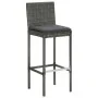 Taburetes altos de jardín cojines 4 uds ratán sintético gris von , Gartenstühle - Ref: Foro24-316671, Preis: 339,93 €, Rabatt: %