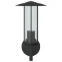 Apliques de exterior 2 unidades acero inoxidable negro de , Iluminación de exterior - Ref: Foro24-4006247, Precio: 52,94 €, D...