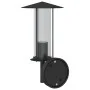 Apliques de exterior 2 unidades acero inoxidable negro de , Iluminación de exterior - Ref: Foro24-4006247, Precio: 52,94 €, D...