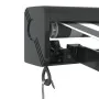 Toldo retráctil aluminio y tela gris antracita y blanco 5x3 m by , Awnings - Ref: Foro24-3216132, Price: 602,94 €, Discount: %
