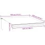 Toldo retráctil manual con LEDs color burdeos 450x350 cm by , Awnings - Ref: Foro24-3215003, Price: 446,37 €, Discount: %