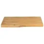 Tablero de mesa borde natural madera maciza mango 50x40x2,5 cm by , Table tops - Ref: Foro24-370703, Price: 33,98 €, Discount: %