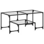Mesa de centro superficie de vidrio acero 98,5x50x45 cm von , Couchtisch - Ref: Foro24-846014, Preis: 53,78 €, Rabatt: %