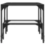 Mesa de centro superficie de vidrio acero 98,5x50x45 cm von , Couchtisch - Ref: Foro24-846014, Preis: 53,78 €, Rabatt: %