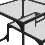 Mesa de centro superficie de vidrio acero 98,5x50x45 cm von , Couchtisch - Ref: Foro24-846014, Preis: 53,78 €, Rabatt: %