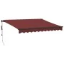 Toldo retráctil automático burdeos 300x250 cm by , Awnings - Ref: Foro24-3310181, Price: 316,26 €, Discount: %