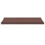 Toldo retráctil automático con luces LED marrón 600x300 cm by , Awnings - Ref: Foro24-3310224, Price: 742,25 €, Discount: %