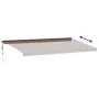 Toldo retráctil automático con luces LED marrón 600x300 cm by , Awnings - Ref: Foro24-3310224, Price: 742,25 €, Discount: %