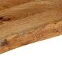 Tablero de mesa borde natural madera maciza mango 180x30x3,8 cm de , Tableros para mesas - Ref: Foro24-370485, Precio: 240,75...