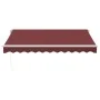 Toldo retráctil manual burdeos 300x250 cm by , Awnings - Ref: Foro24-3215228, Price: 235,25 €, Discount: %