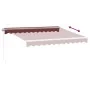 Toldo retráctil manual burdeos 300x250 cm by , Awnings - Ref: Foro24-3215228, Price: 235,25 €, Discount: %