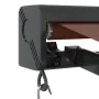 Toldo retráctil manual marrón 350x250 cm de , Toldos - Ref: Foro24-3215724, Precio: 530,32 €, Descuento: %