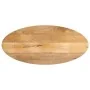 Tablero de mesa ovalado madera maciza de mango 140x60x2,5 cm by , Table tops - Ref: Foro24-370847, Price: 92,38 €, Discount: %