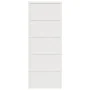Puerta de granero madera maciza pino blanca 80x208 cm by , Doors - Ref: Foro24-850636, Price: 117,02 €, Discount: %