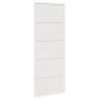 Puerta de granero madera maciza pino blanca 80x208 cm by , Doors - Ref: Foro24-850636, Price: 117,02 €, Discount: %