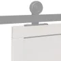 Puerta de granero madera maciza pino blanca 80x208 cm by , Doors - Ref: Foro24-850636, Price: 117,02 €, Discount: %