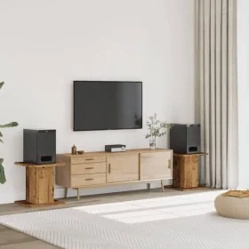 Soportes altavoces 2 uds madera roble envejecido 30x30x40 cm von , Lautsprecherständer - Ref: Foro24-852652, Preis: 51,81 €, ...