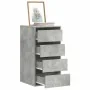 Cajonera de esquina madera ingeniería gris hormigón 40x41x76 cm de , Cajoneras - Ref: Foro24-852864, Precio: 94,07 €, Descuen...