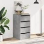 Cajonera de esquina madera ingeniería gris hormigón 40x41x76 cm de , Cajoneras - Ref: Foro24-852864, Precio: 94,07 €, Descuen...