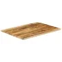 Tablero de mesa borde natural madera maciza mango 110x80x3,8 cm by , Table tops - Ref: Foro24-370413, Price: 156,62 €, Discou...