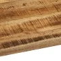 Tablero de mesa borde natural madera maciza mango 110x80x3,8 cm by , Table tops - Ref: Foro24-370413, Price: 156,62 €, Discou...