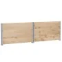 Collares de palets 3 unidades madera maciza de pino 100x100 cm by , Loading platforms and pallets - Ref: Foro24-3295374, Pric...