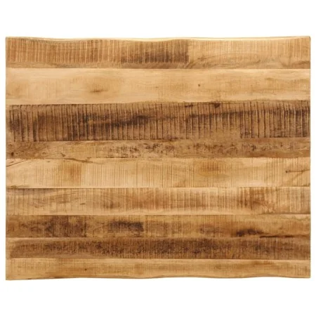 Tablero de mesa borde natural madera mango rugosa 110x80x3,8 cm by , Table tops - Ref: Foro24-370701, Price: 160,16 €, Discou...