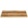 Tablero de mesa borde natural madera mango rugosa 110x80x3,8 cm by , Table tops - Ref: Foro24-370701, Price: 160,16 €, Discou...
