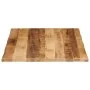 Tablero de mesa borde natural madera mango rugosa 110x80x3,8 cm by , Table tops - Ref: Foro24-370701, Price: 160,16 €, Discou...
