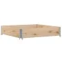 Jardinera de madera maciza de pino 100x100 cm de , Maceteros y jardineras - Ref: Foro24-3295395, Precio: 41,35 €, Descuento: %