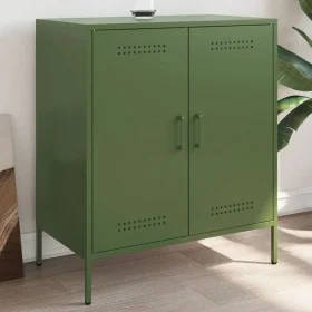 Aparador de acero verde oliva 68x39x79 cm von , Sideboards - Ref: Foro24-842980, Preis: 107,34 €, Rabatt: %