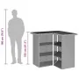 Juego de bar de jardín de 5 pzas con cojines ratán PE marrón by , Garden sets - Ref: Foro24-3261501, Price: 363,58 €, Discoun...