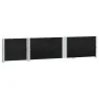 Collares de palets 2 uds madera maciza de pino negro 1050x50 cm by , Loading platforms and pallets - Ref: Foro24-4010298, Pri...