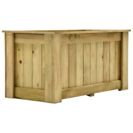 Arriate de madera de pino impregnada 100x50x50 cm von , Töpfe und Pflanzgefäße - Ref: Foro24-49094, Preis: 102,86 €, Rabatt: %