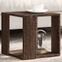 Mesa de centro madera de ingeniería marrón roble 32x32x30 cm by , Coffee table - Ref: Foro24-848149, Price: 24,37 €, Discount: %