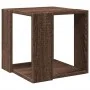 Mesa de centro madera de ingeniería marrón roble 32x32x30 cm by , Coffee table - Ref: Foro24-848149, Price: 24,37 €, Discount: %
