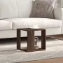 Mesa de centro madera de ingeniería marrón roble 32x32x30 cm by , Coffee table - Ref: Foro24-848149, Price: 24,37 €, Discount: %