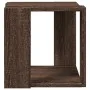 Mesa de centro madera de ingeniería marrón roble 32x32x30 cm by , Coffee table - Ref: Foro24-848149, Price: 24,37 €, Discount: %
