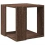 Mesa de centro madera de ingeniería marrón roble 32x32x30 cm by , Coffee table - Ref: Foro24-848149, Price: 24,37 €, Discount: %