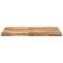 Tablero de mesa rectangular madera maciza acacia 80x70x4 cm by , Table tops - Ref: Foro24-4008862, Price: 113,98 €, Discount: %