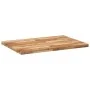 Tablero de mesa rectangular madera maciza acacia 80x70x4 cm by , Table tops - Ref: Foro24-4008862, Price: 113,98 €, Discount: %