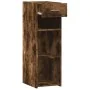 Aparador de madera de ingeniería roble ahumado 30x42,5x93 cm by , Sideboards - Ref: Foro24-846310, Price: 55,42 €, Discount: %