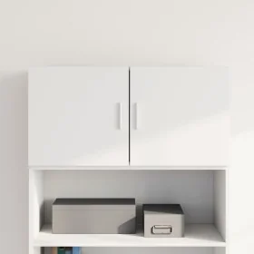 Armario de pared madera de ingeniería blanco 80x42,5x40 cm by , Sideboards - Ref: Foro24-846124, Price: 64,77 €, Discount: %